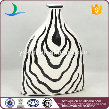 Black and White Big Vase Decoration